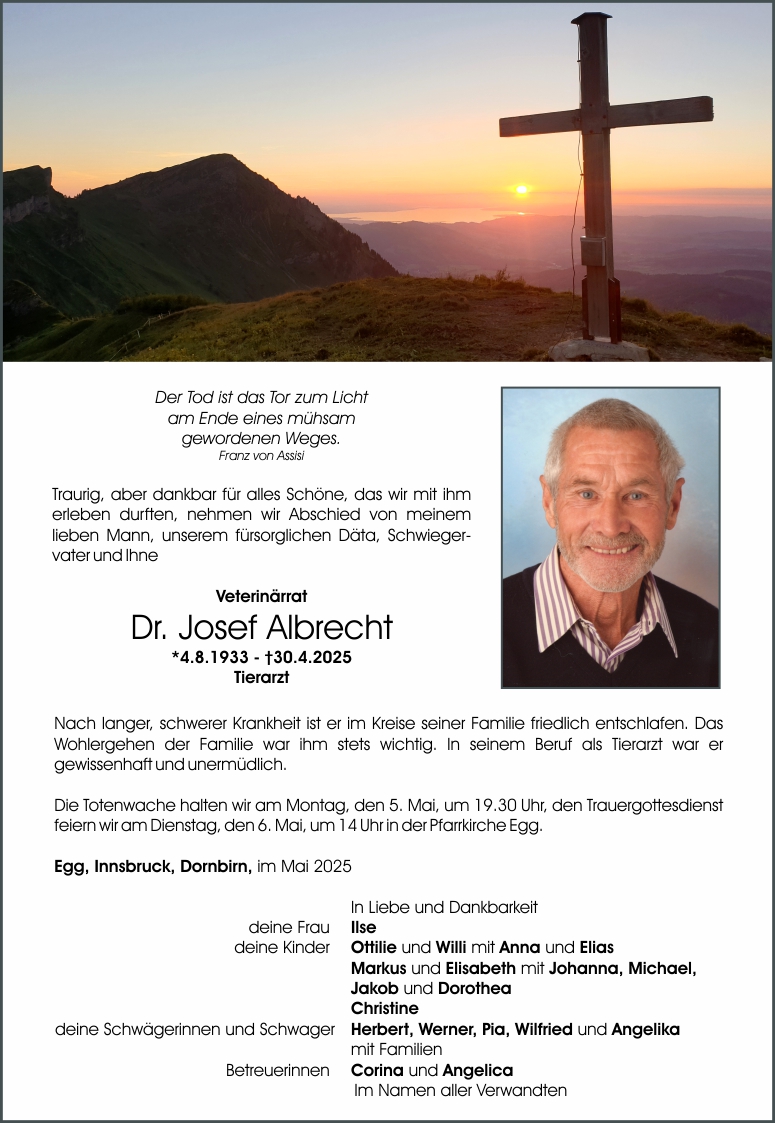 Dr. Josef Albrecht